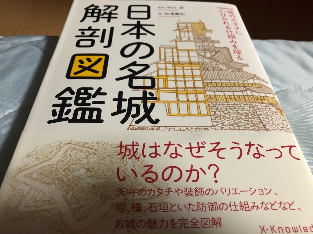 日本の名城 解剖図鑑」で、久しぶりにテンション上がる本に